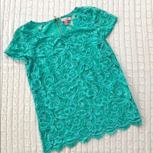 Lilly Pulitzer Lace Top